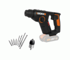 Worx WX394.91 - H3 Martillo/Taladro/Atornillador 20V sin batería